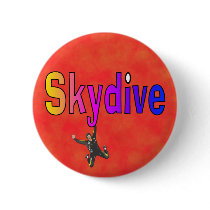 Skydive Button - 2 by ArtbyJean Skydive Button - 2