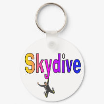 Skydive Keychain 1 by ArtbyJean Skydive Keychain 1