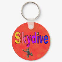 Skydive Keychain 2 by ArtbyJean Skydive Keychain 2