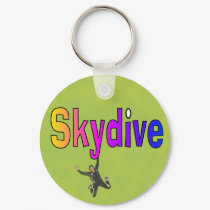 Skydive Keychain 4 by ArtbyJean Skydive Keychain 4