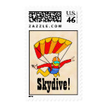 Skydive Postage Stamps