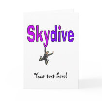 Skydive Purple Cards