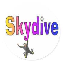 Skydive Sticker