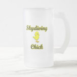 Skydiving Chick Coffee Mug