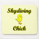 Skydiving Chick Mousepad