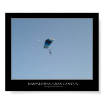Skydiving Maspalomas, Gran Canaria posters