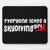 Skydiving Mouse Mat