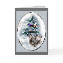 Skye Terrier Christmas Gifts cards