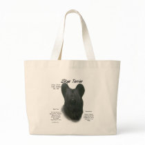 Skye Terrier History Design Canvas Bags