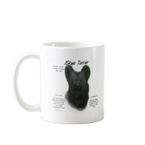 Skye Terrier History Design mugs by GreyWolfCreation Skye Terrier History Design mugs