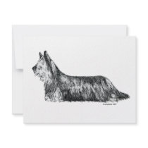 Skye Terrier Personalized Invite