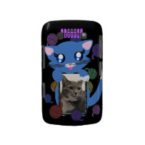 Skye Toon Kitten Mittens Frame BB Case Blackberry Bold Case