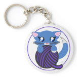 Skye Toon Kitty Kitten Keychain