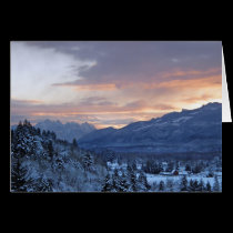 Skykomish Valley in Snow cards