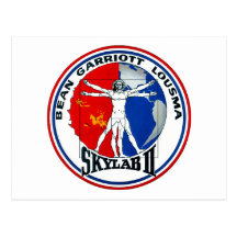 Skylab 2 Mission Patch Post Card