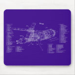 Skylab blueprints mouse pads