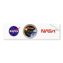 Skylab Program Logo Bumper Sticker