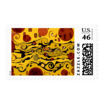 Skyland Abstract postage