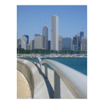 Skyline, Chicago, IL posters by AnneBlue Skyline, Chicago, IL posters