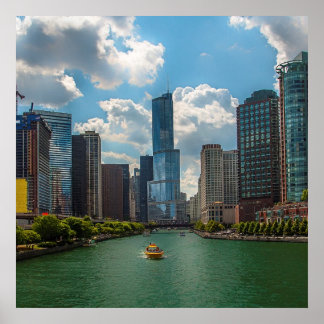 Chicago Skyline Posters | Zazzle