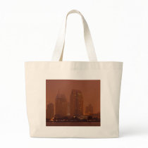Skyline City Cities Fog Morning 3 bags