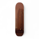 Skyline City Cities Fog Morning 3 Custom Skateboard