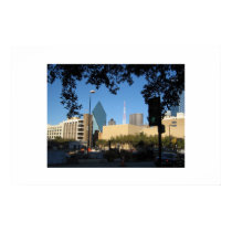 Skyline, Dallas TX posters by silvapagan Skyline, Dallas TX posters