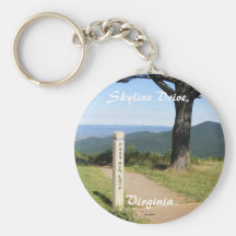Skyline Drive Key Chain