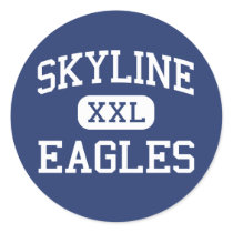 Skyline - Eagles - High - Salt Lake City Utah stickers