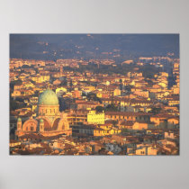 Skyline Florence Italy Print
