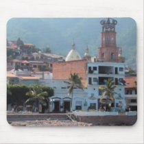 skyline in Puerto vallarta mousepad by mrsrnj skyline in Puerto vallarta mousepad