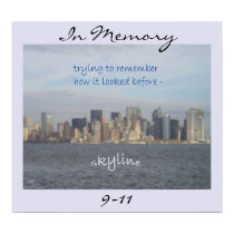 Skyline Memoriam Art Print