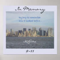 Skyline Memoriam Art Print