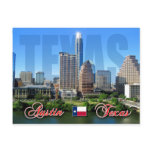 Skyline of Downtown Austin, Texas Postcards