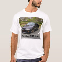 Skyline R33 Gtr t-shirts