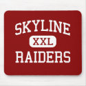 Skyline - Raiders - High School - Dallas Texas mousepads