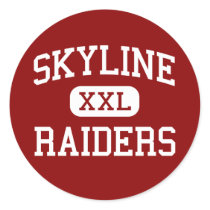 Skyline - Raiders - High School - Dallas Texas stickers