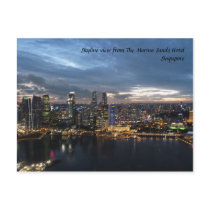 Skyline, Singapore Postcard