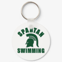 Skyline Spartan Swimming Keychain by SHSIssaquah Skyline Spartan Swimming Keychain