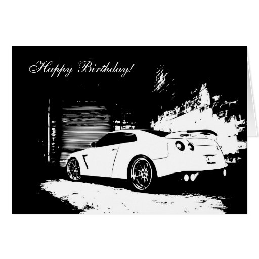 Skyline Theme Birthday Card Zazzle