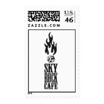 SkyRock Cafe Stamp $.41 Meteorite stamp by kerchner420 SkyRock Cafe Stamp $.41 Meteorite stamp