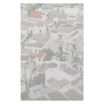 Skyros town, from monastery of St. George, Greece Customized Stationery