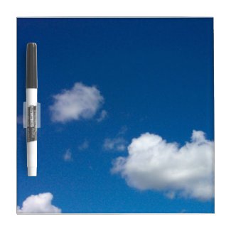 Sky's the Limit Small Dry Erase Board