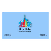 Skyscraper business card business cards