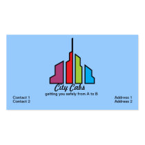 Skyscraper business card business cards