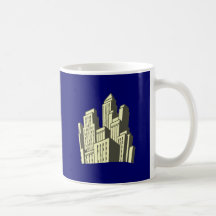 Skyscraper sky more scraper coffee mug