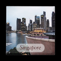 Skyscraper Views : Singapore Magnet magnets