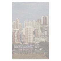 Skyscrapers and Victoria Park, Hong Kong Stationery