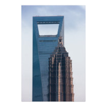 Skyscrapers in Shanghai China posters by holtphoto Skyscrapers in Shanghai China posters