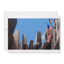 Skyscrapers New York invitation